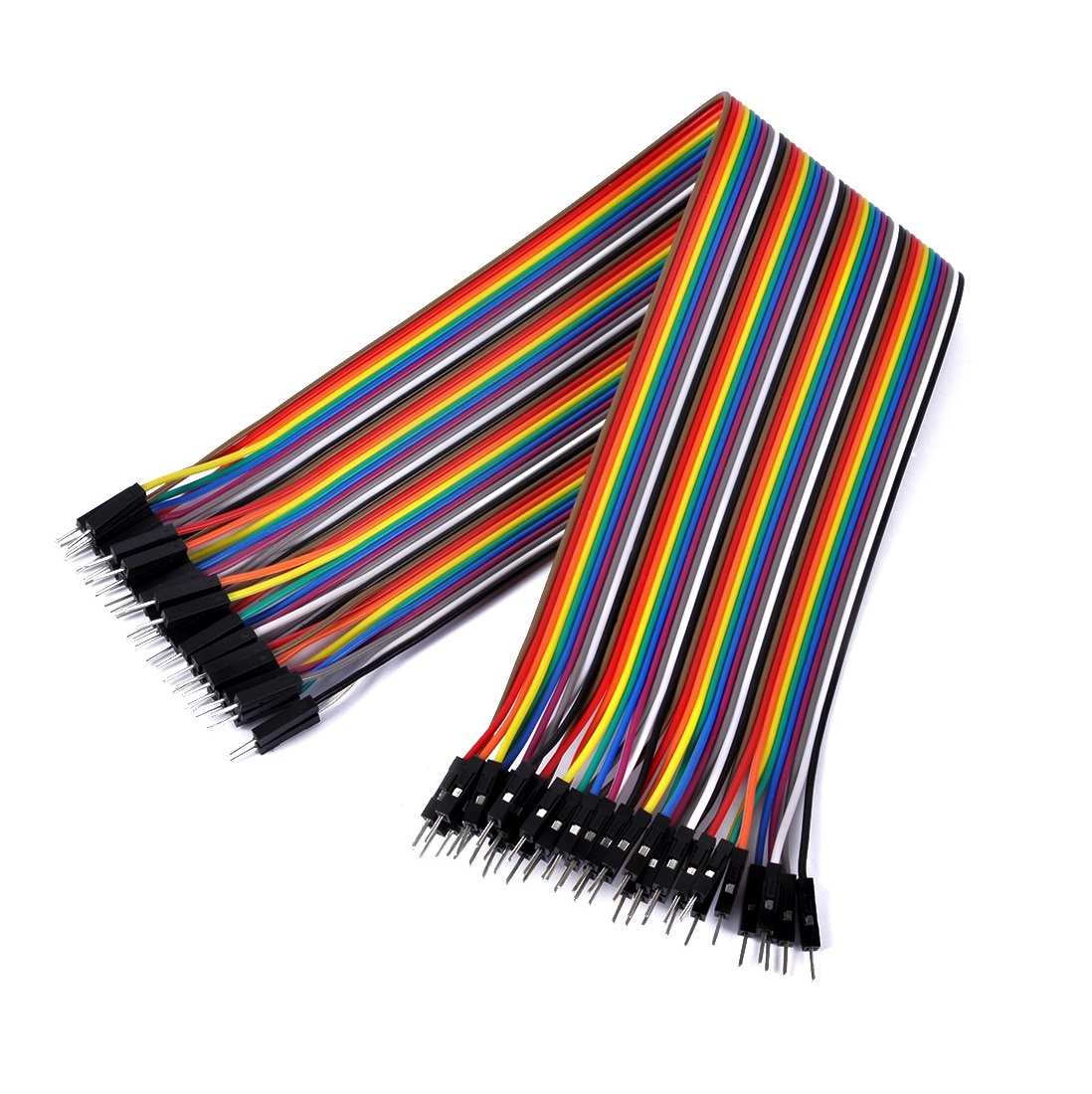 AA045 CABLE JUMPER X40 20CM MACHO A MACHO